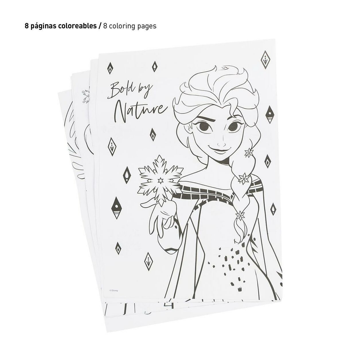Set de Papetărie Frozen 24 Dalys Mėlyna